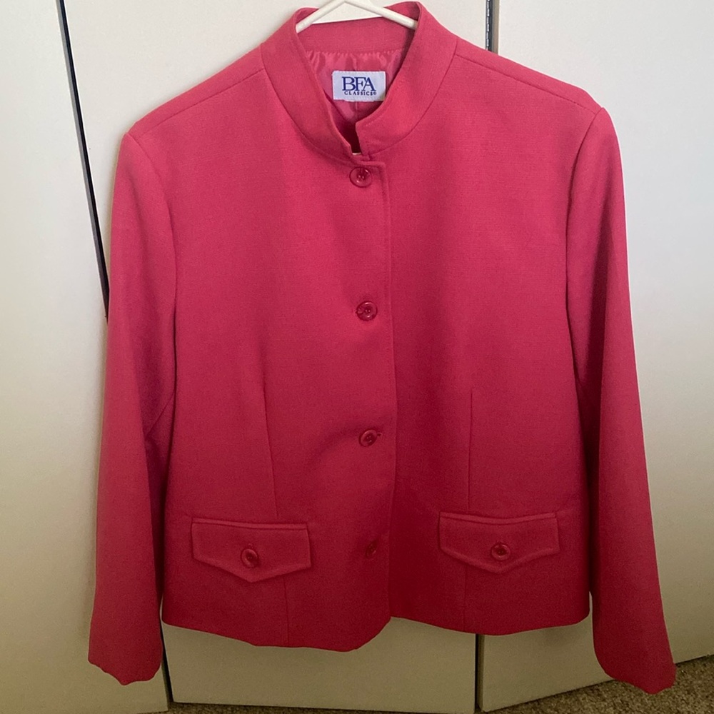 Pink dressy jacket